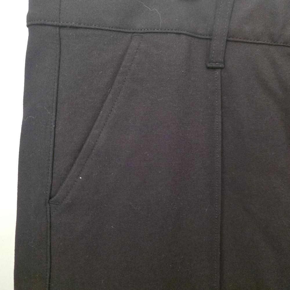 Cleo Petite Black Dress Pants Size 18 Straight Leg High Rise Work Career - Picture 4 of 13